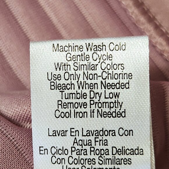 Sweatshirt Project Drop Shoulder Dusty Pink Pullover Cross Neck Hoodie Size S - Picture 7 of 11